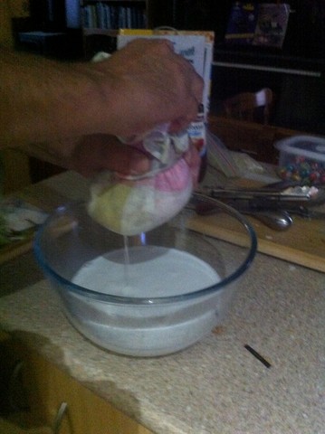 Squeezing out the goodness!